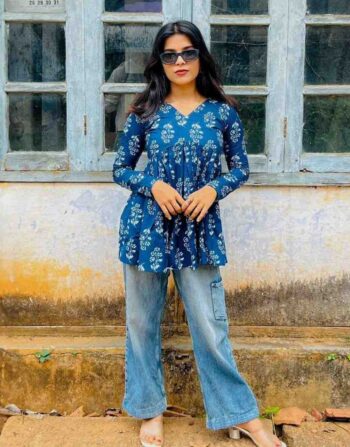 Shyama Peplum Top